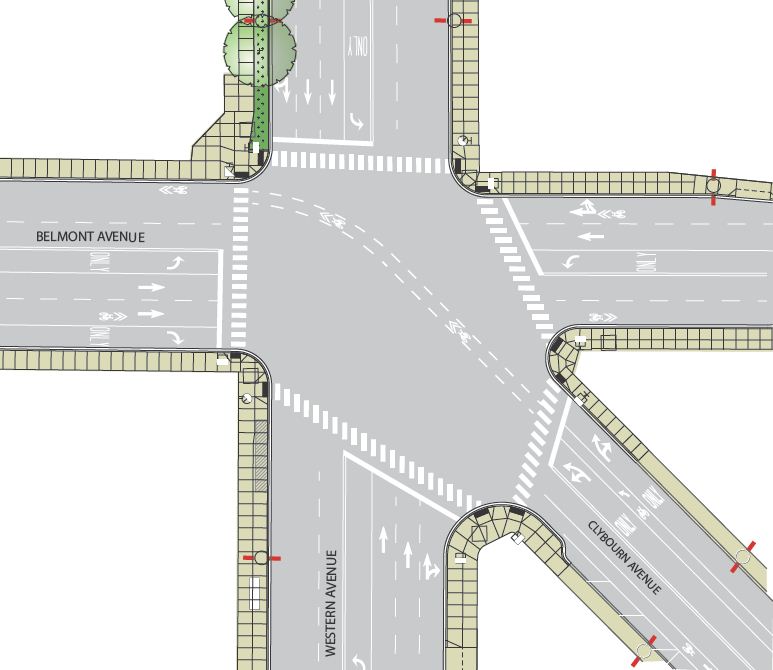 Rendering of Project Intersection